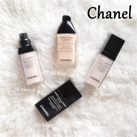 chanel foundations & concealers